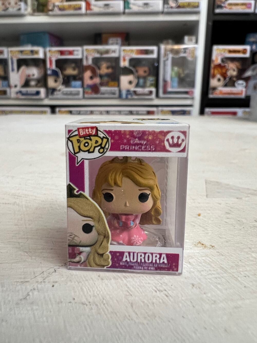BITTY Holiday Aurora Sleeping Beauty 1-Inch Funko Pop Disney Princess Christmas